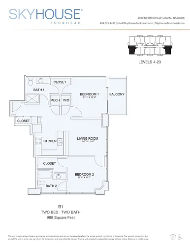 Floor plan B1