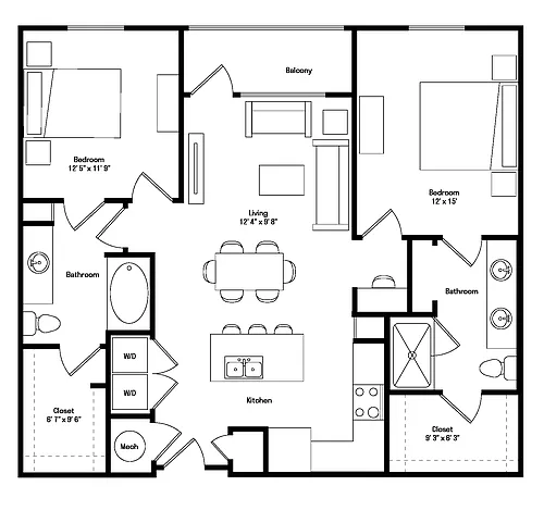 Floor plan Moss