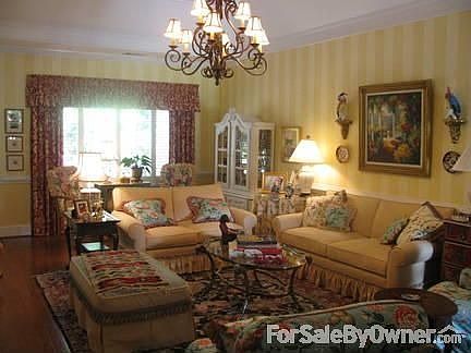 Great room
						:
						Looking from entry foyer to back