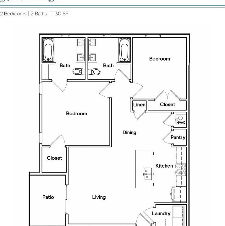 2nd image of 2425 Pea Ridge Rd #A-202