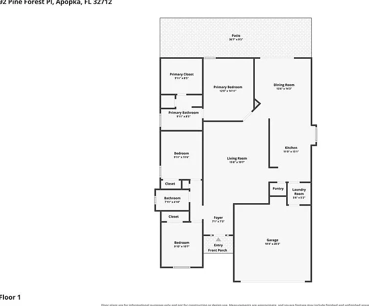 3 bed, 2.0 bath, 1575 sqft, $2,225 — Photo 2