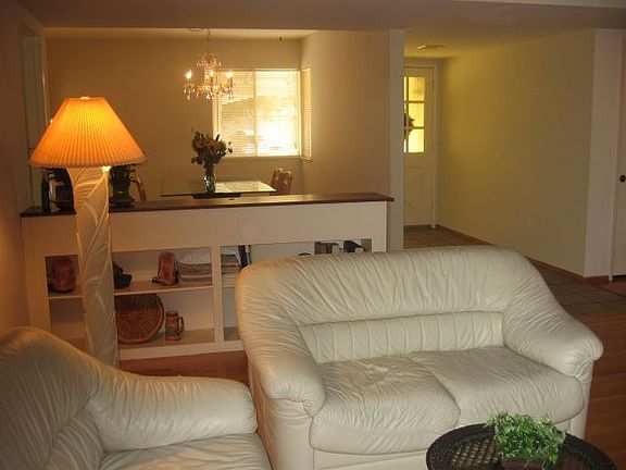 Cathedral Ceiling in Living Room