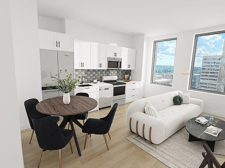 Alex-101 S. Salina Apt 1C-Kitchen-Living-Dining staged corrected v1 AK (Web)