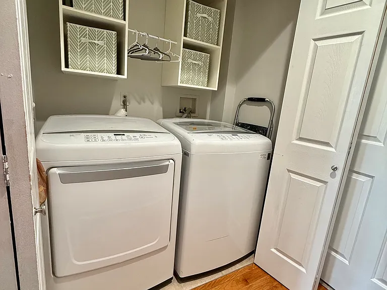 Washer and dryer