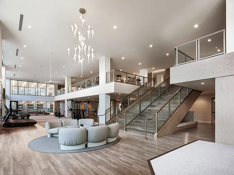 2-Story Expansive Fitness and Wellness Club