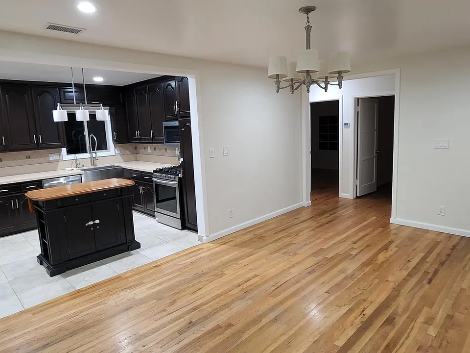 Living room and kichen open space