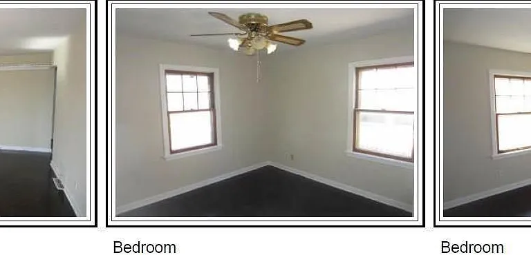 Bedroom photos, windows and ceiling fans have been updated s