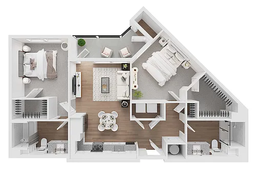 Floor plan B3