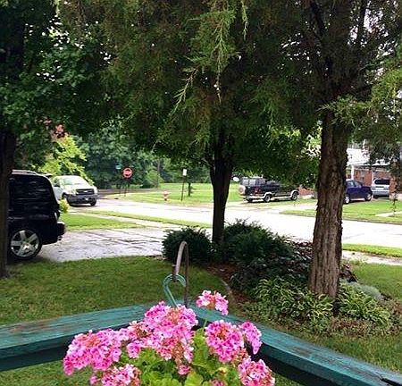 View from the Front Porch towards 29th Street and across to