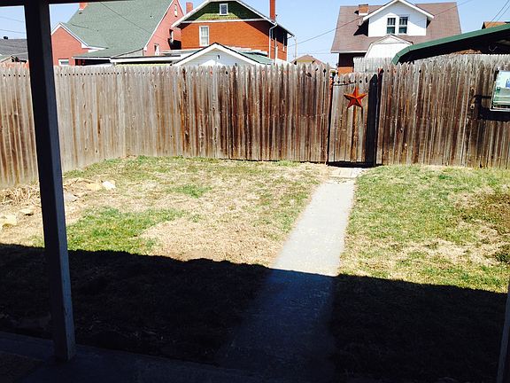 Fenced in Backyard with Privacy fence. Carport in rear