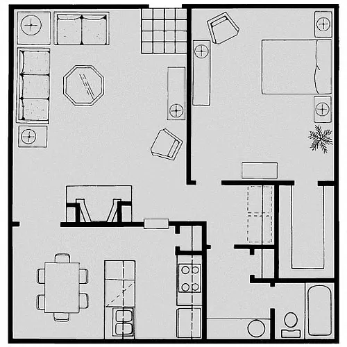Floor plan A