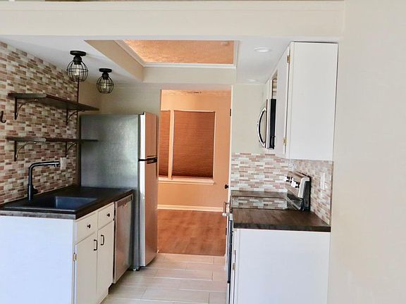 Kitchen. New appliances. Butcher block counters.