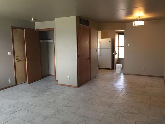 Living room and dining room