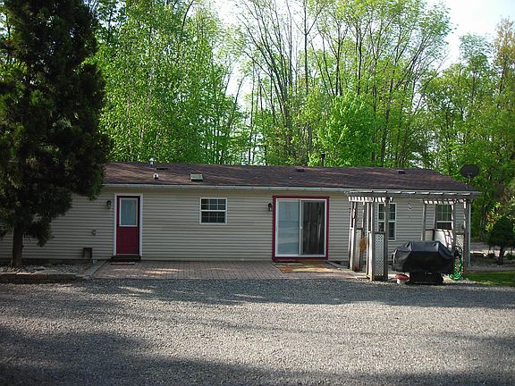 Back of house in am sun