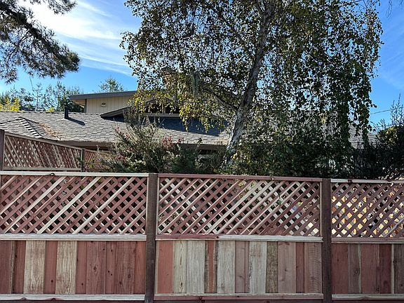 Street view of private yard