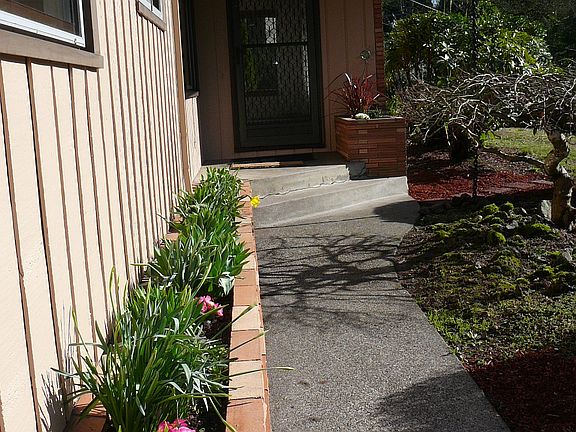 Entrance walkway