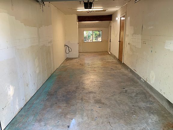 Garage from front to back