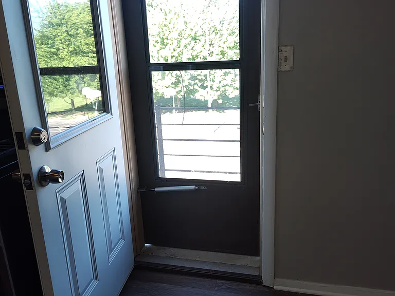 rear entrance