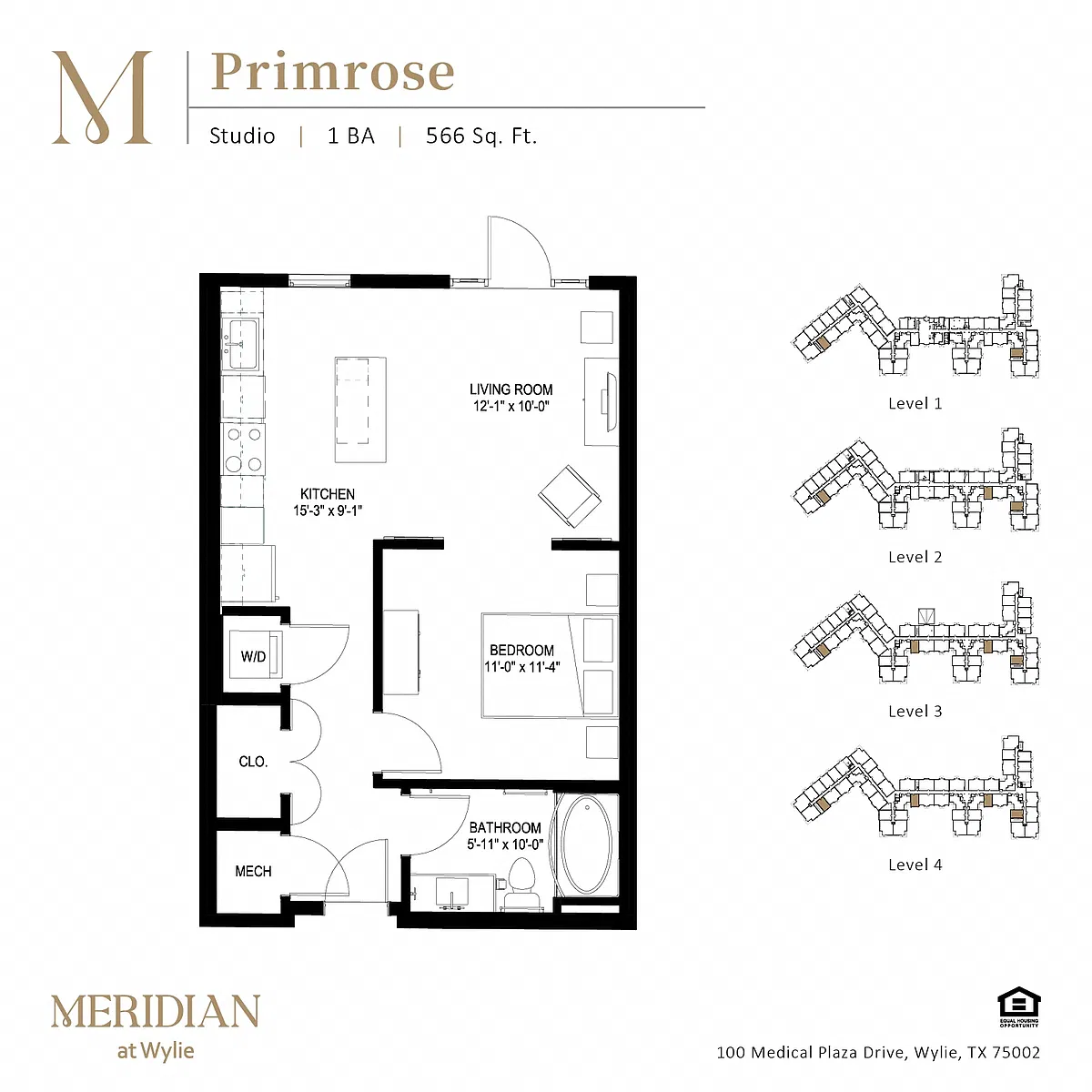 Floor plan Primrose
