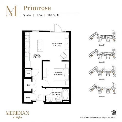Floor plan Primrose