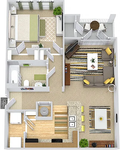 Floor plan Crabtree