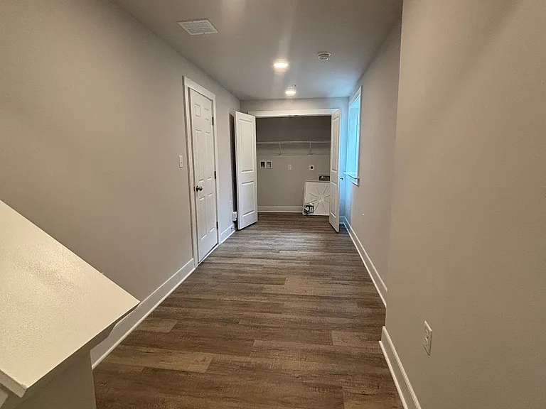 Basement with finished flex space