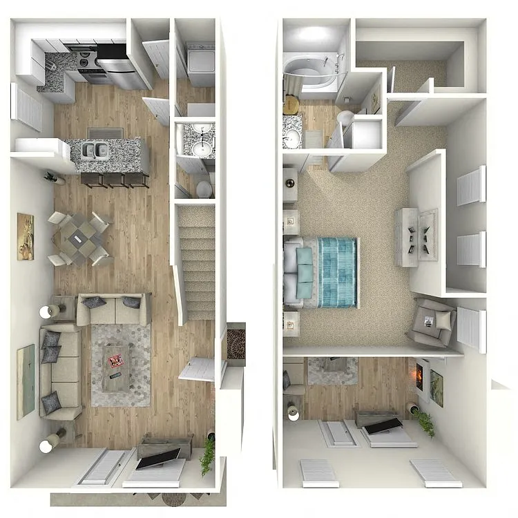 Floor plan The Bridge