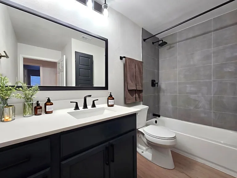Lots of counter space in our A2 bathroom!