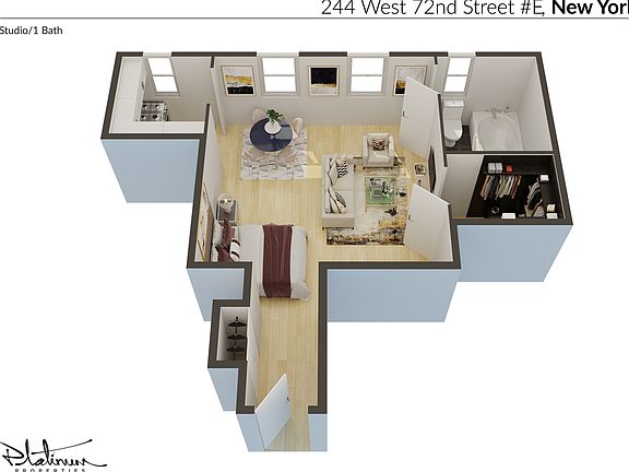 2nd image of 244 W 72nd St #2E
