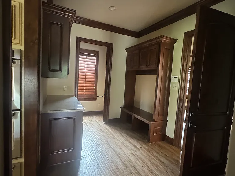 Mud room and half bath