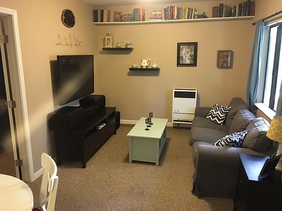 living room - furnished to show size only
