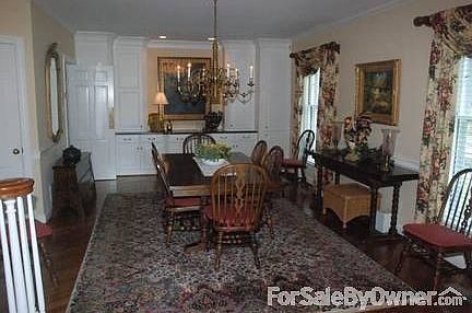 Spacious Dining Room
						:
						View from front entry.
Ample room for large table, china cabinet, and buffet.