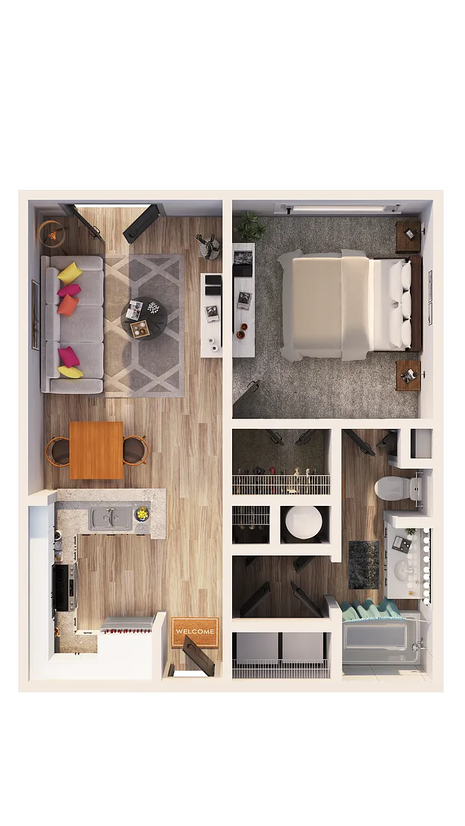 Floor plan A2 - Vancouver