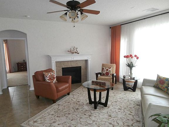 Lovely Living Room with Fireplace