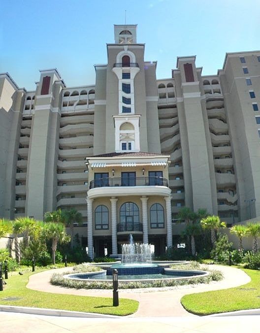 Front of building