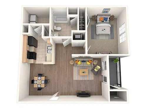 Floor plan AR - Augusta Renovated