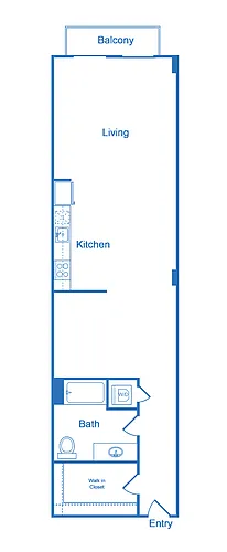 Floor plan Studio_0C