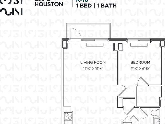 2nd image of 250 E Houston St APT 10K