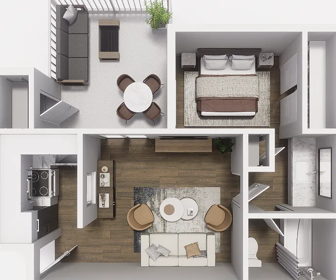 A1 Floorplan Diagram