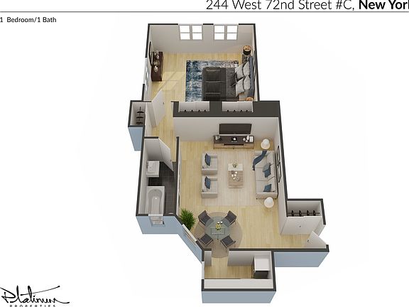 2nd image of 244 W 72nd St #C7