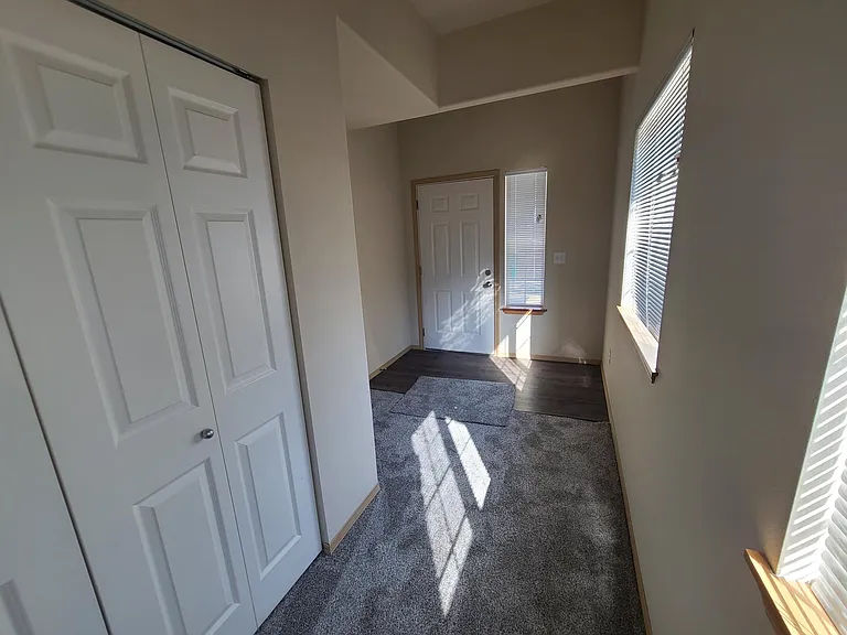 Front entry.