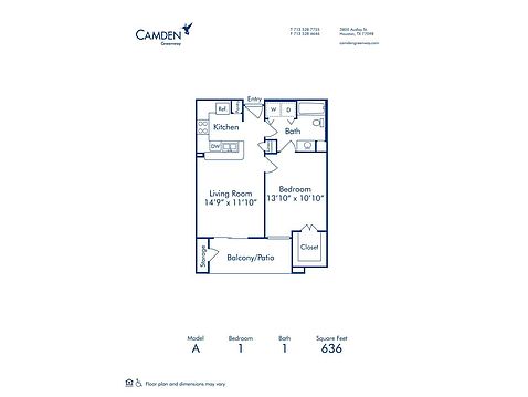 Camden Greenway Apartment Rentals - Houston, TX | Zillow