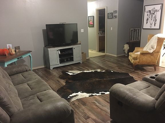 Living room with hall view 