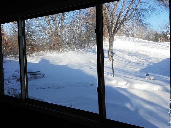 view from living room