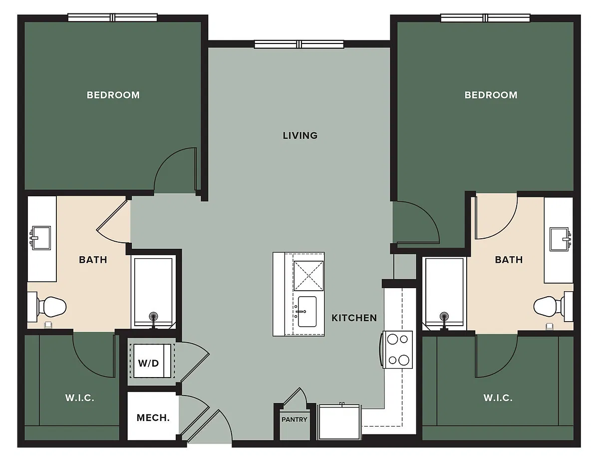 Floor plan B1