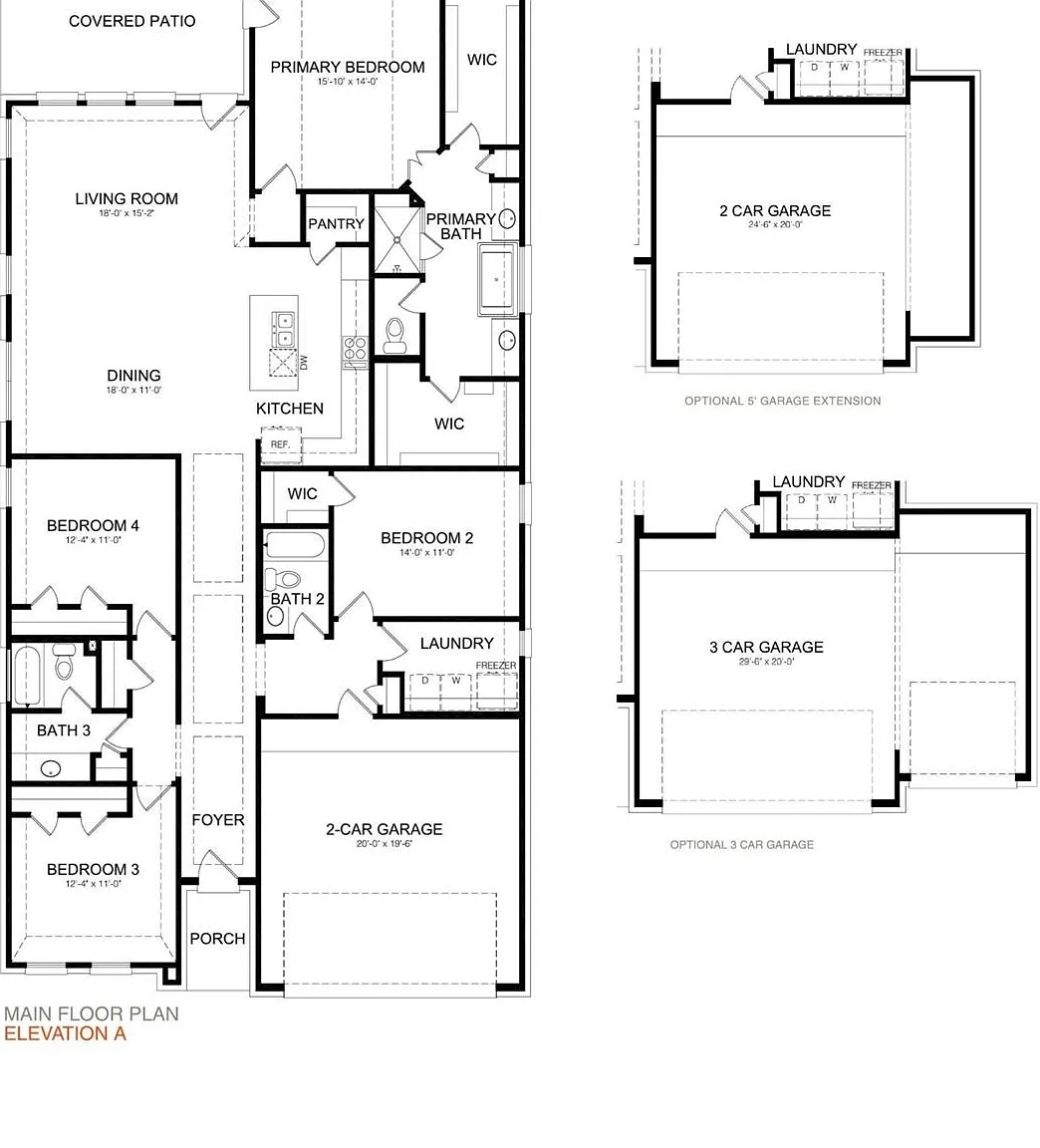 4 bed, 3.0 bath, 2423 sqft, $2,997 — Photo 3