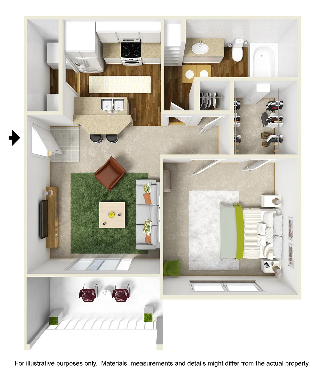 Floor plan A1