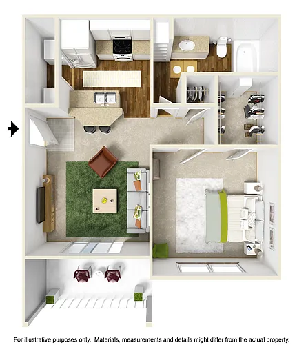 Floor plan A1