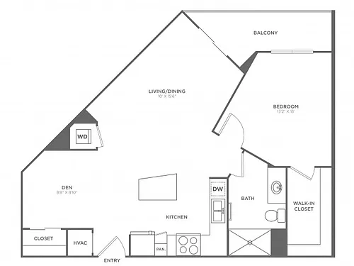 Floor plan Da Vinci