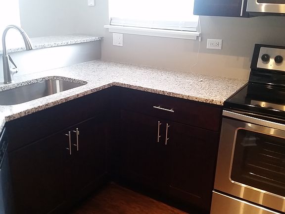 Stainless steel backsplash